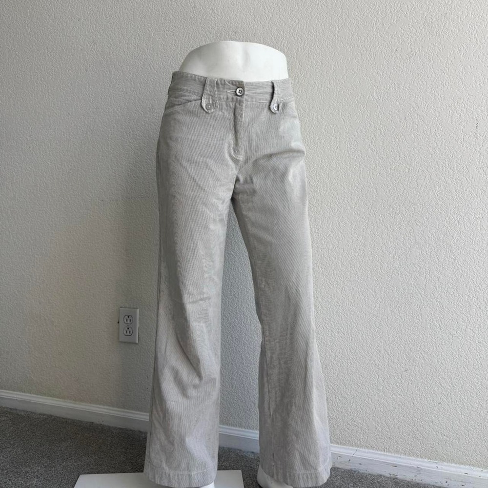 Noe + Zoe striped straight pants womens size 4